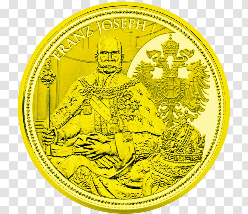 Austrian Empire Gold Coin - Currency Transparent PNG