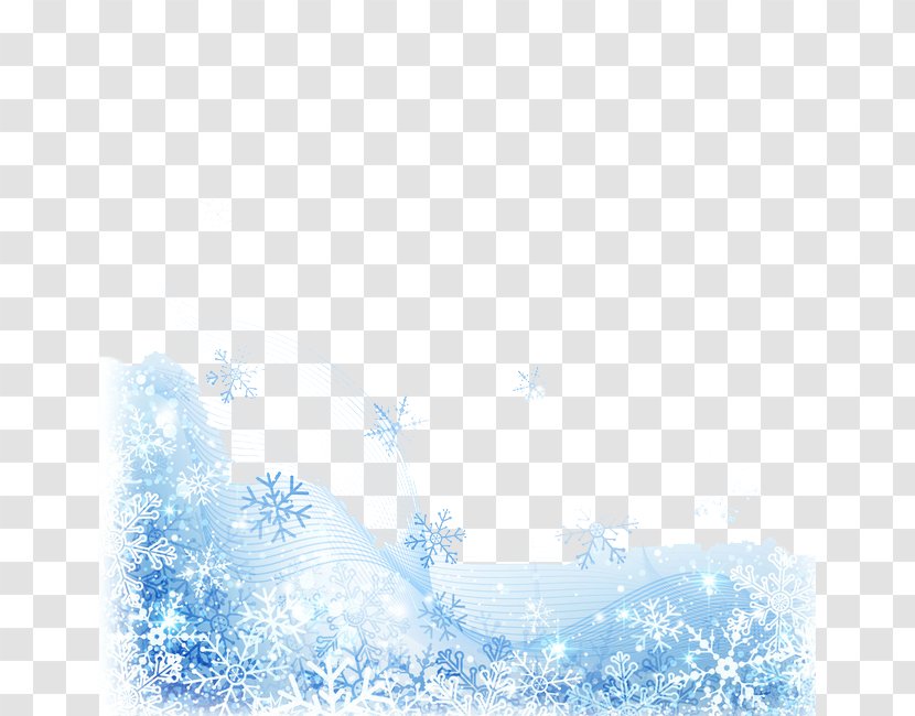 Snowflake Christmas Flower Pattern - Winter - Snow,flower Transparent PNG