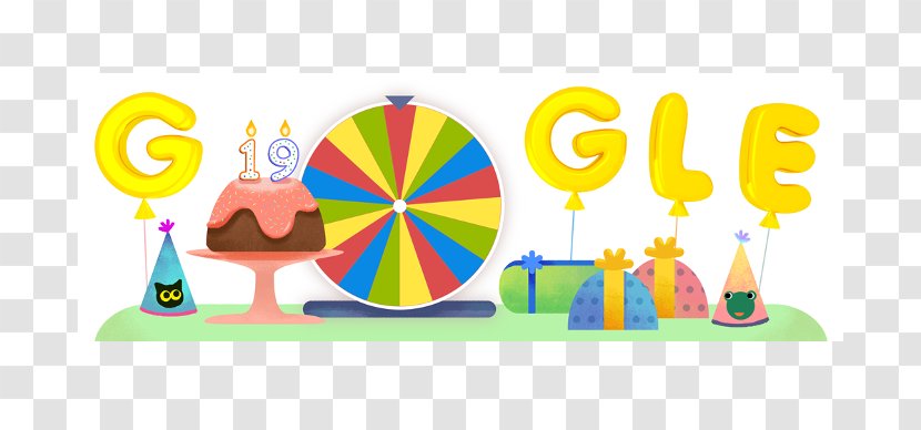 Spinner The Best Google Doodle Birthday Anniversary Transparent PNG
