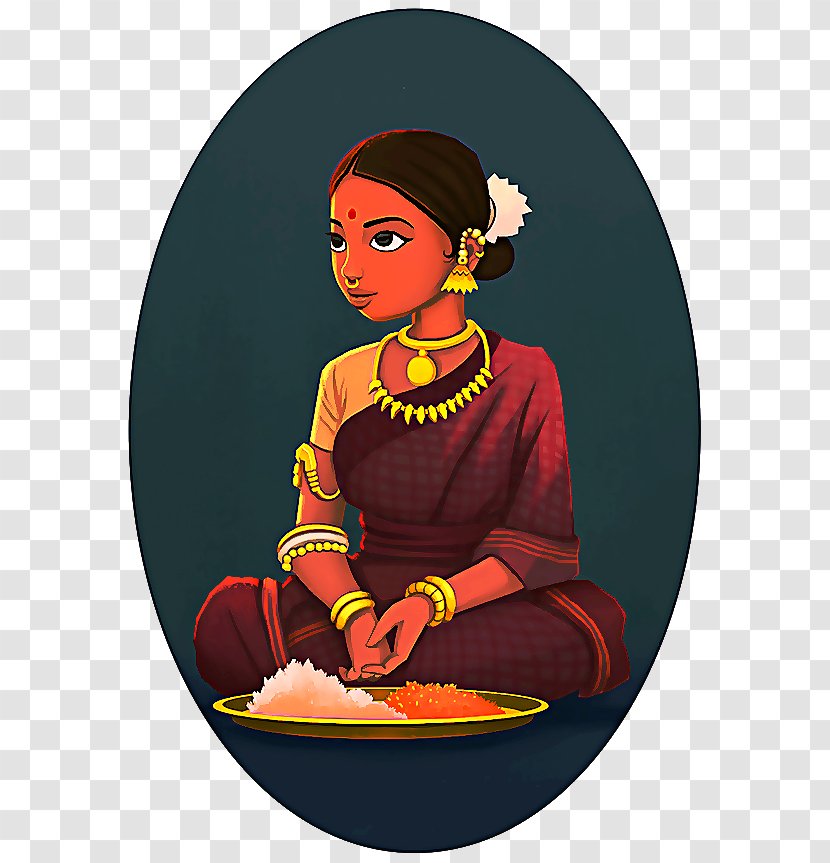 India Cuisine - Drawing - Plate Transparent PNG