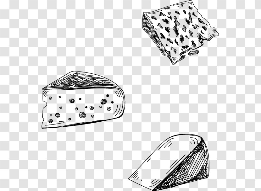 Cheese Fromagerie - Monochrome Photography - Hand-painted Transparent PNG