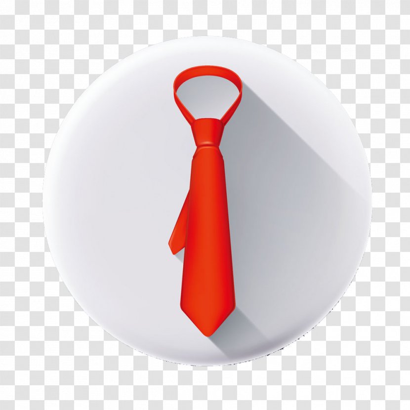 Necktie Suit Icon - Red Tie Transparent PNG