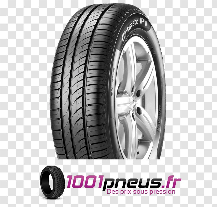 Car Pirelli Cinturato Tire Rim - Natural Rubber Transparent PNG