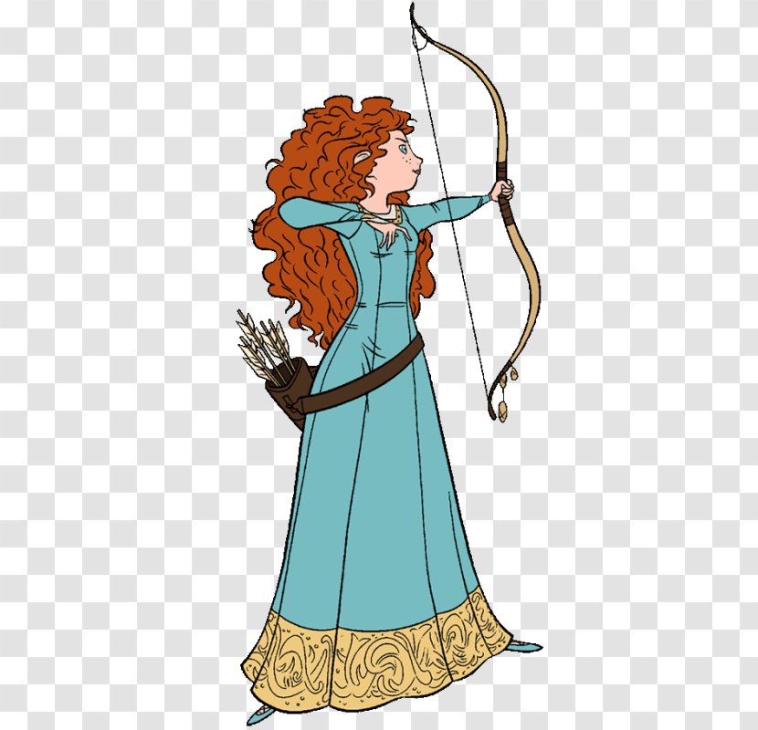 Merida King Fergus Lord Dingwall Clip Art Disney Princess - Supernatural Creature Transparent PNG
