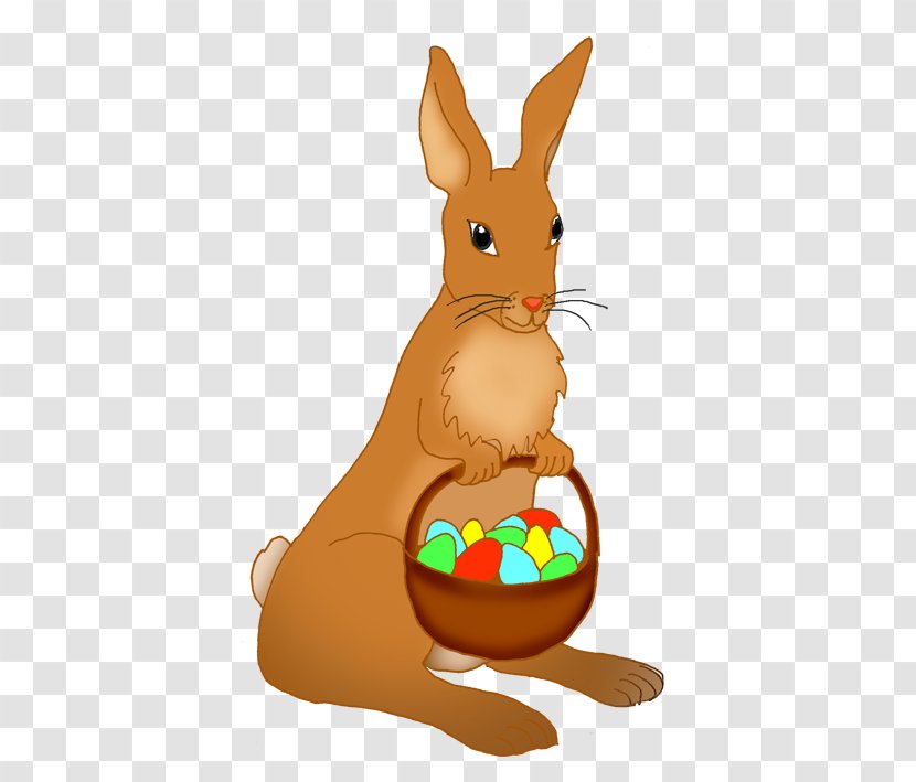 Easter Bunny Domestic Rabbit Clip Art - Christmas Transparent PNG