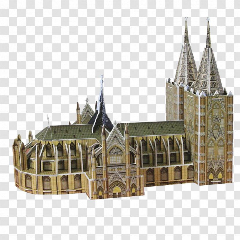 Cologne Cathedral Eiffel Tower Saint Basil's Puzz 3D Transparent PNG