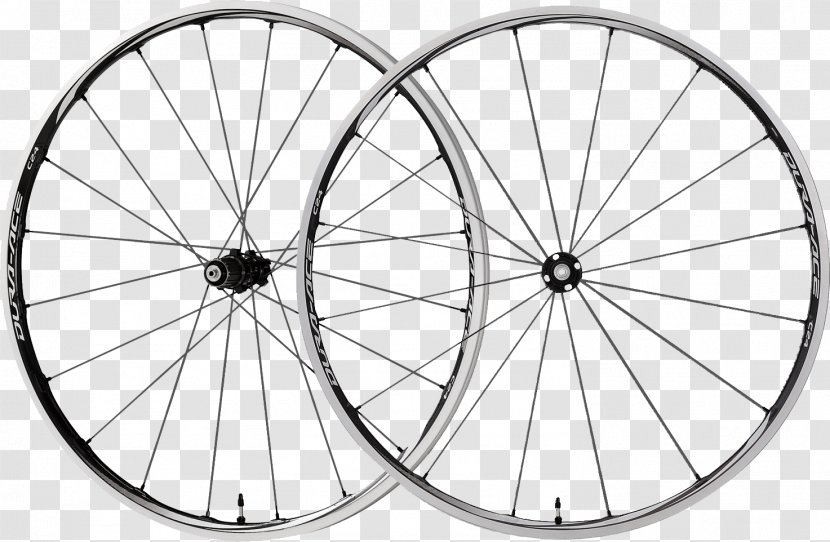 Shimano Dura-Ace 9000 C24 Clincher Bicycle Wheels Dura Ace Cycling - Wheel Transparent PNG