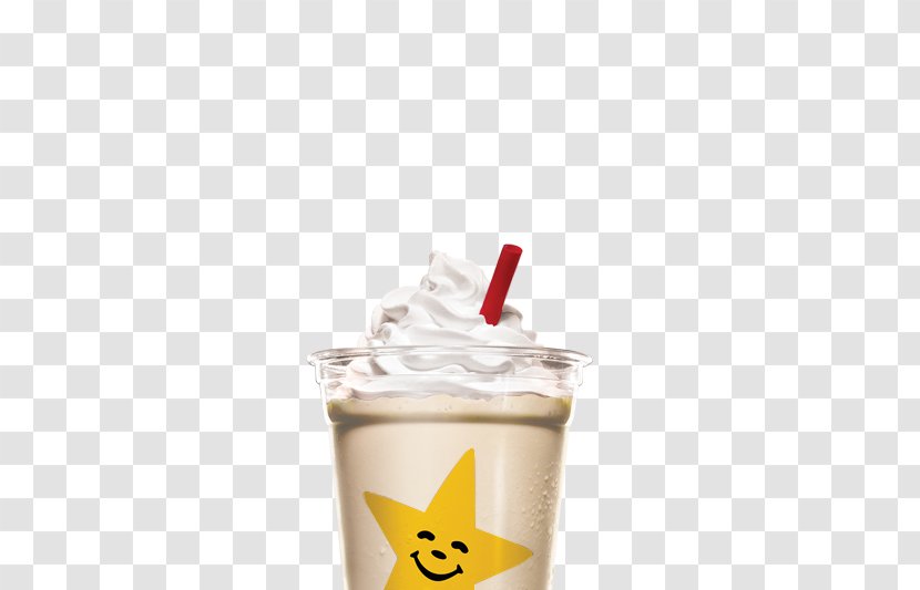 Milkshake Hamburger CARL''S JR. Carl's Jr Plenilunio Jr. - Frapp%c3%a9 Coffee - Ice Cream Transparent PNG