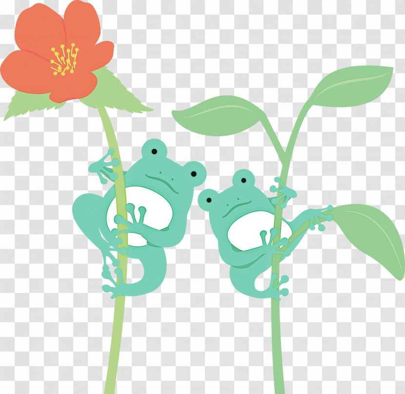 Flower Plant Stem Leaf Cartoon Petal Transparent PNG