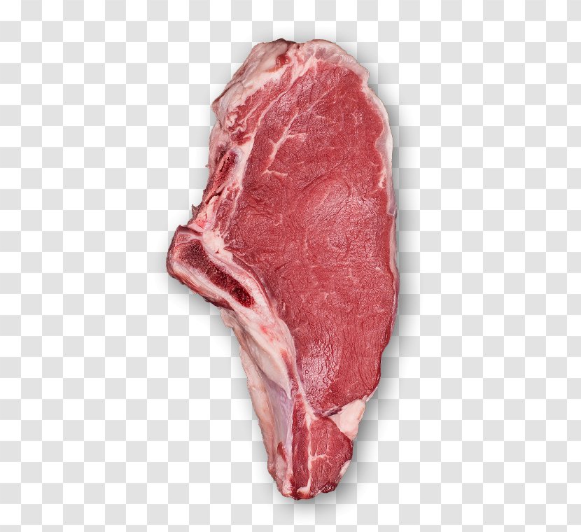 Sirloin Steak Ham Meat Rib Eye - Tree Transparent PNG