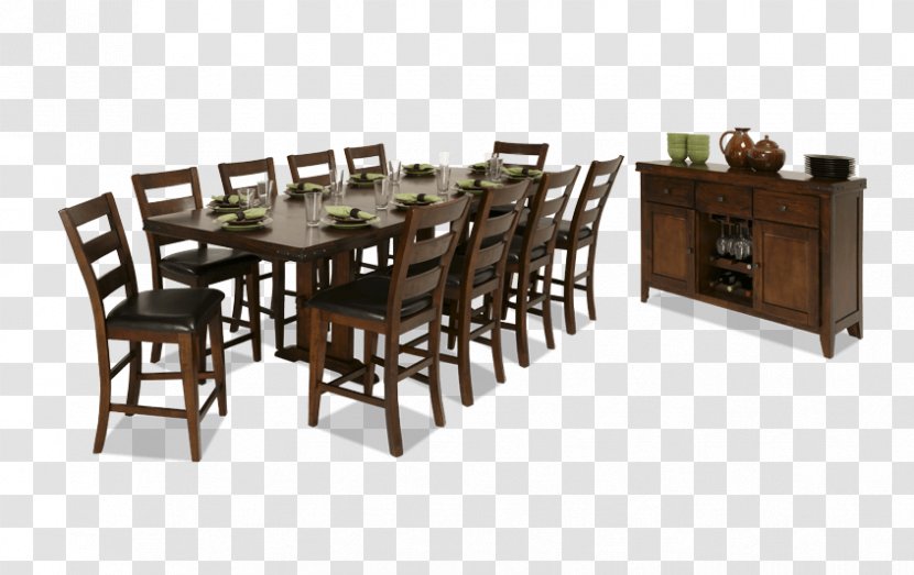 Table Dining Room Bob's Discount Furniture Matbord - Kitchen Transparent PNG
