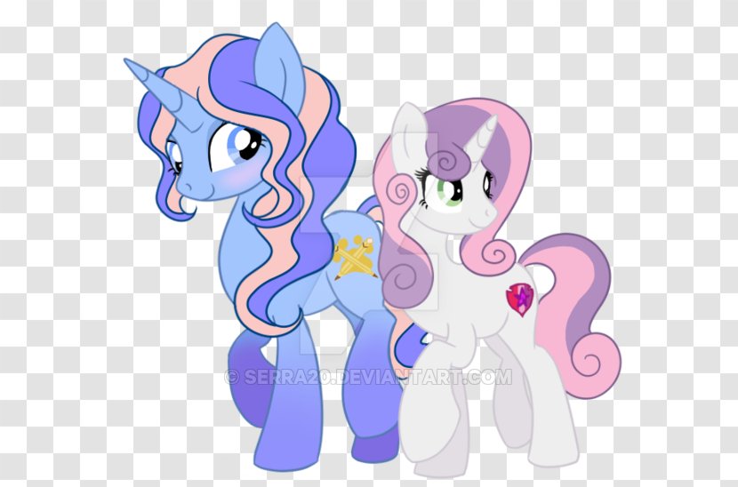 Horse Pony Violet Purple - Cartoon - Lovesickness Transparent PNG