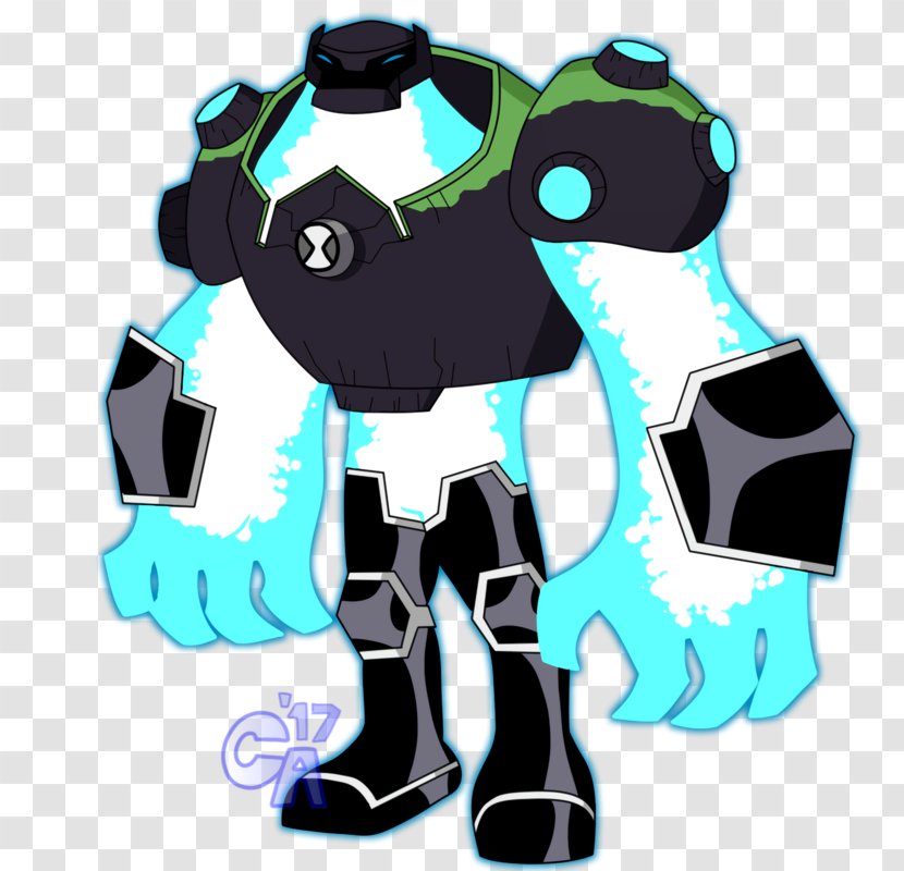 Ben 10: Omniverse Shock Rock Drawing Muy Grande - 10 - Four Arms Heatblast Transparent PNG