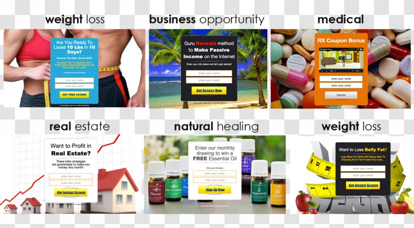 Web Page Squeeze Landing Pop-up Ad - World Wide Transparent PNG