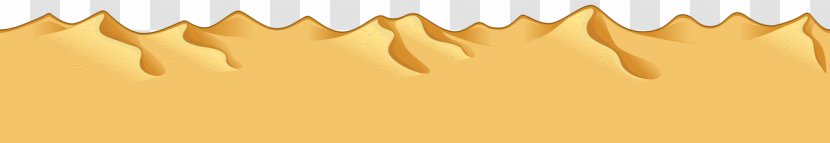 Material Yellow Jaw Font - Orange - Desert Hill Transparent PNG