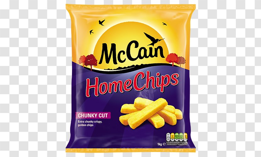 French Fries McCain Foods Onion Ring Crinkle-cutting Frozen Food - Snack - Potato Transparent PNG