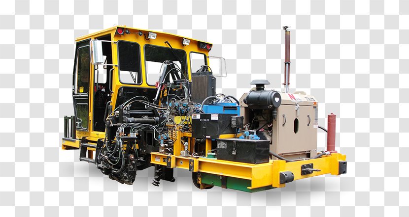 Train Rail Transport Locomotive Machine Railway - Maintenance - Equipment Transparent PNG
