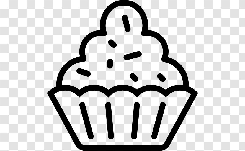 English Muffin Bakery Madeleine Cupcake - Smile - Monochrome Photography Transparent PNG