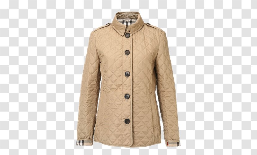Burberry Jacket Windbreaker Trench Coat Lapel - Sleeve - Diamond Quilted Cotton Transparent PNG