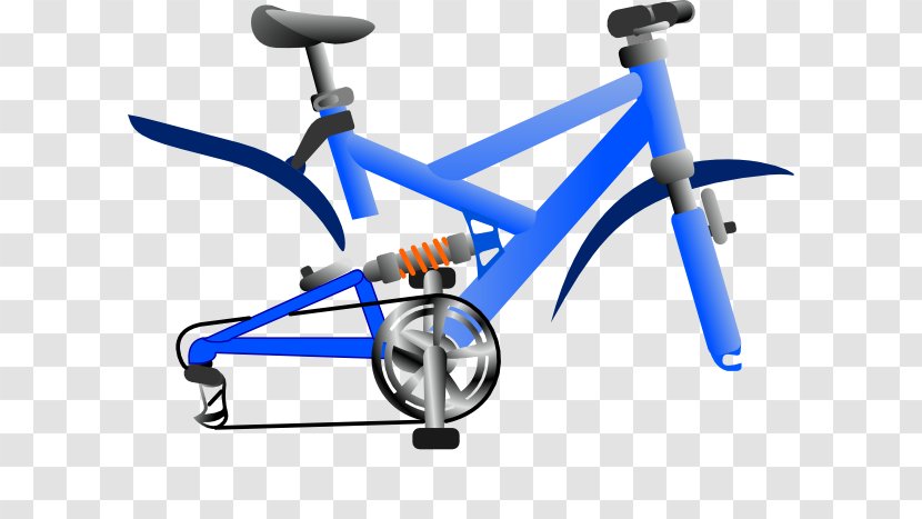 Bicycle Free Content Clip Art - Frame - Blue Cliparts Transparent PNG