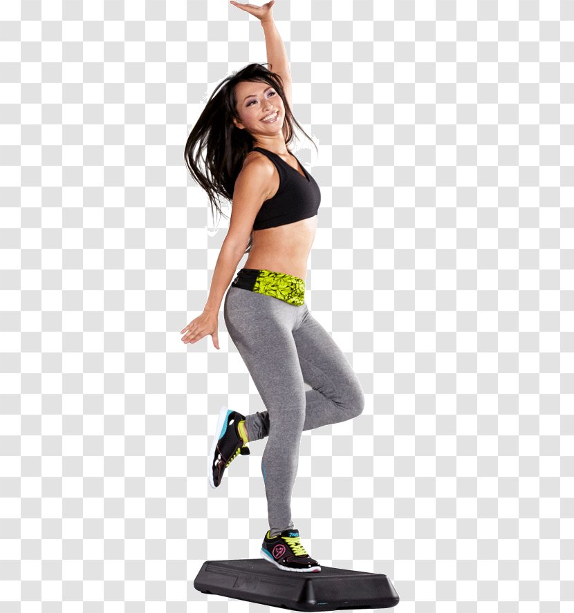Zumba Physical Fitness Centre Dance Personal Trainer - Frame - Flower Transparent PNG