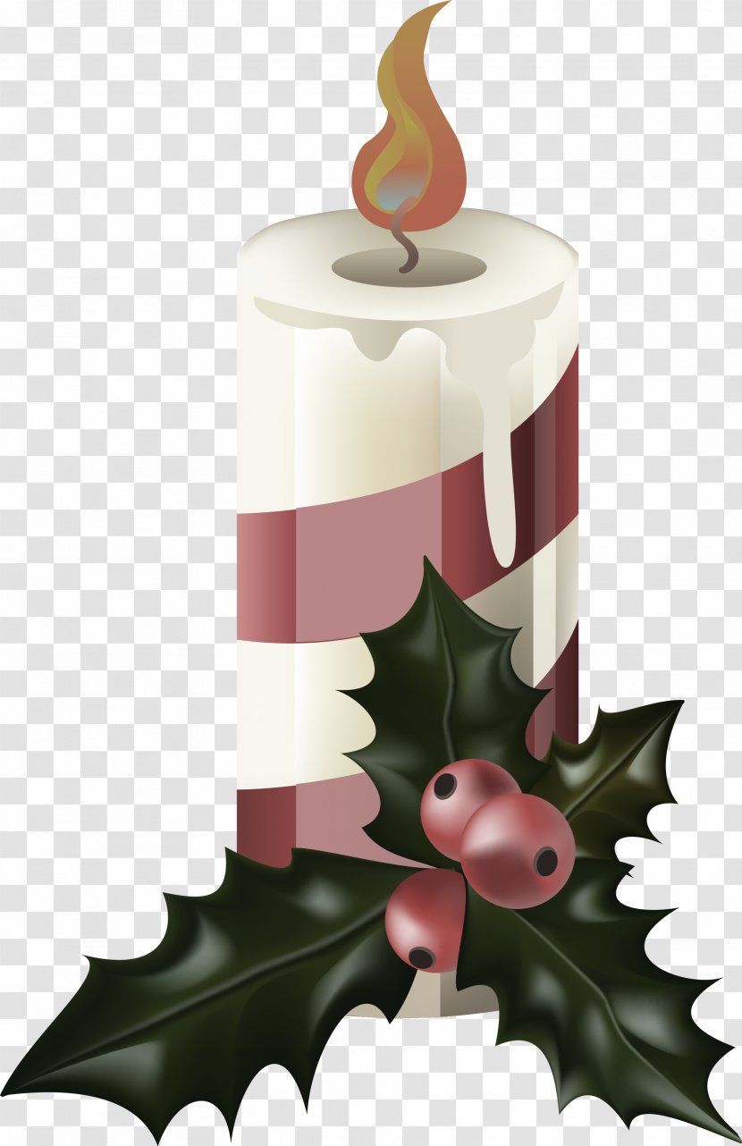 Christmas Ornament Candle Color - Church Candles Transparent PNG