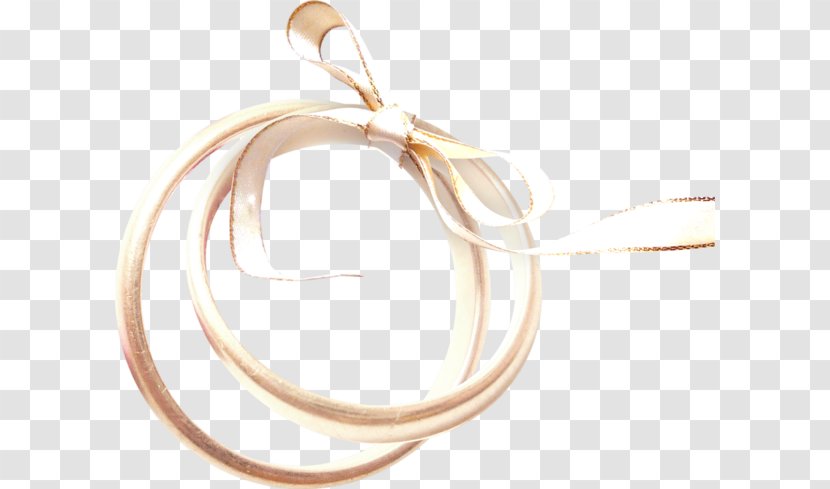 Metal Orange Ribbon Ring - Scrap Transparent PNG
