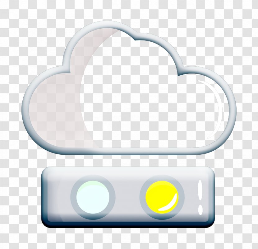 Cloud Icon Server - Heart - Rectangle Meteorological Phenomenon Transparent PNG