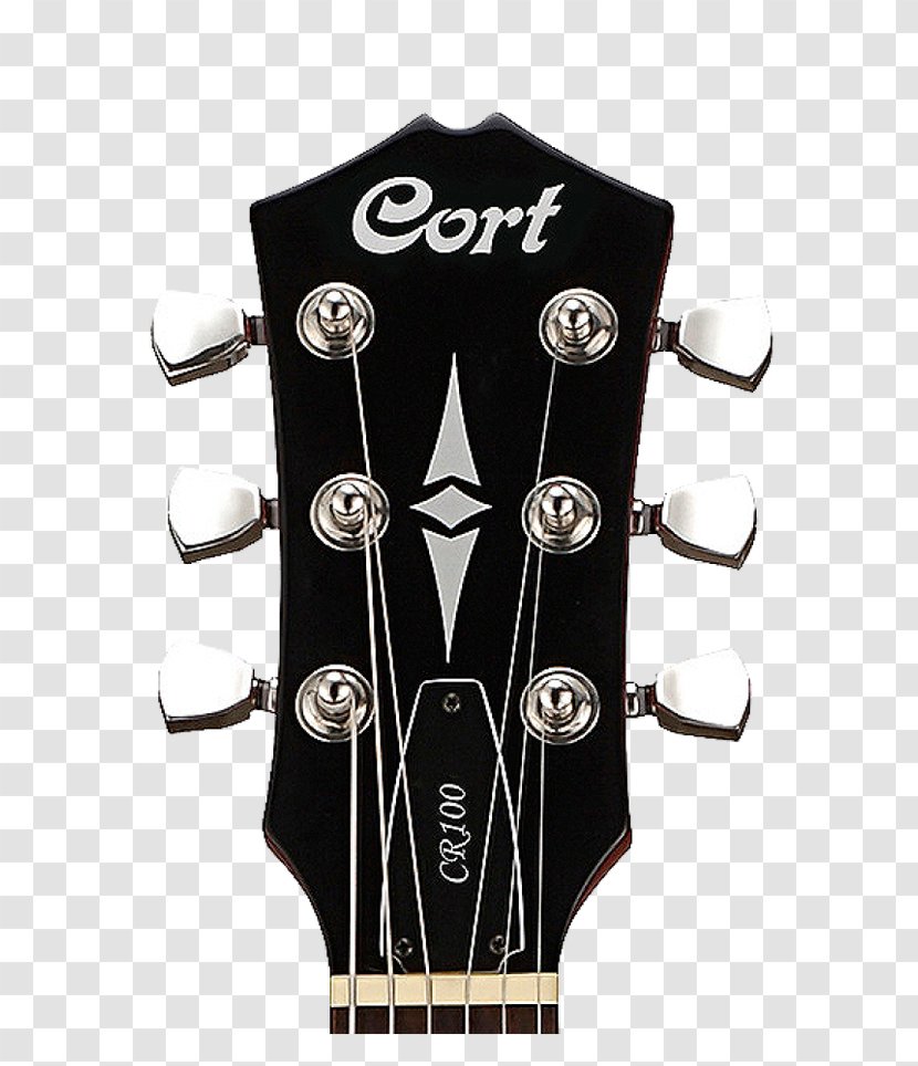 Electric Guitar Cort Guitars Cutaway String - Watercolor Transparent PNG
