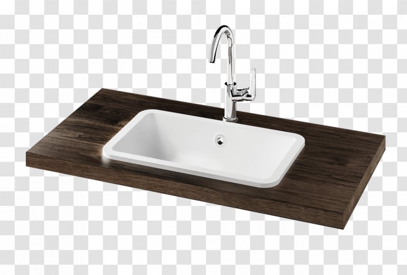 Kitchen Sink Bathtub Bathroom Shower - Bidet - Wood Surface Transparent PNG