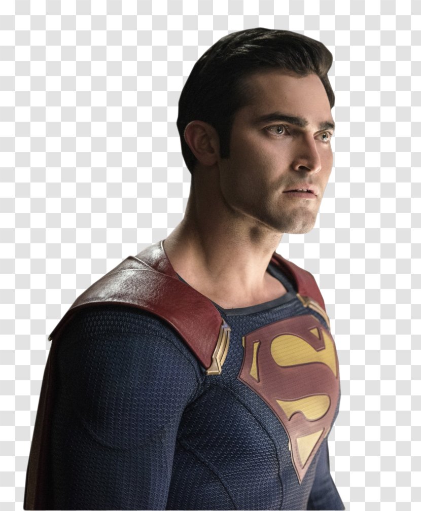 Tyler Hoechlin Superman Supergirl The CW Comics - Neck Transparent PNG