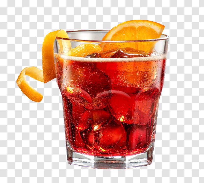 Americano Cocktail Campari Negroni Fizzy Drinks Transparent PNG