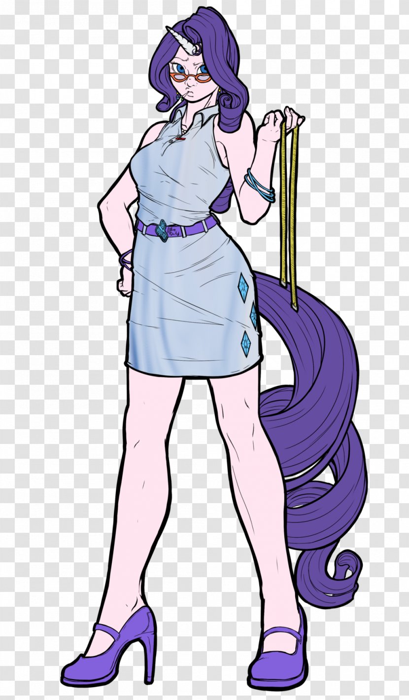 Rarity Pony Derpy Hooves Illustration Dragon - Cartoon - Van Helsing Werewolf Drawings Transparent PNG