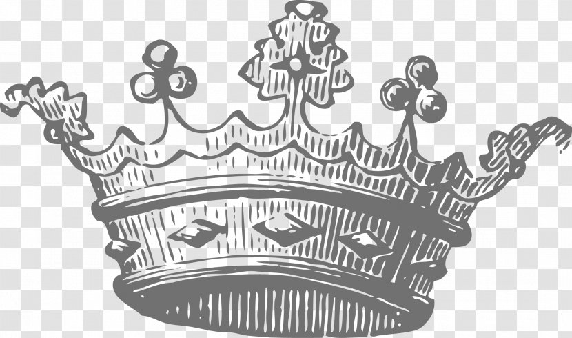 Drawing Crown Of Queen Elizabeth The Mother Clip Art - Vector Transparent PNG