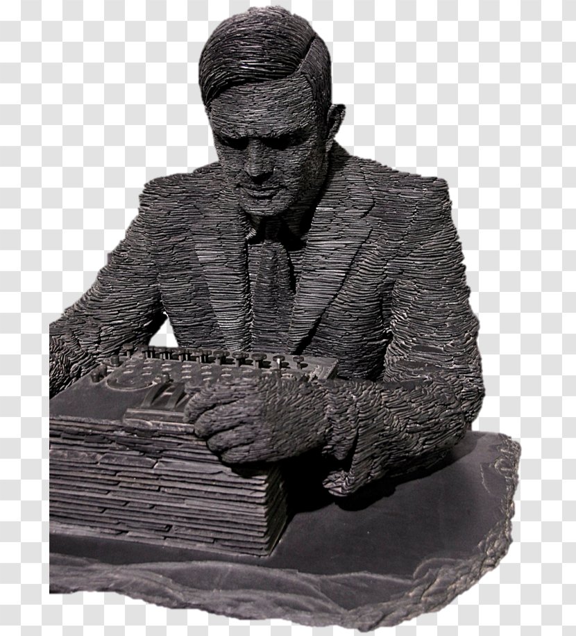 Secondary School Juanelo Turriano Bletchley Park Computer Statue Computing - Figurine - Alan Turing Transparent PNG