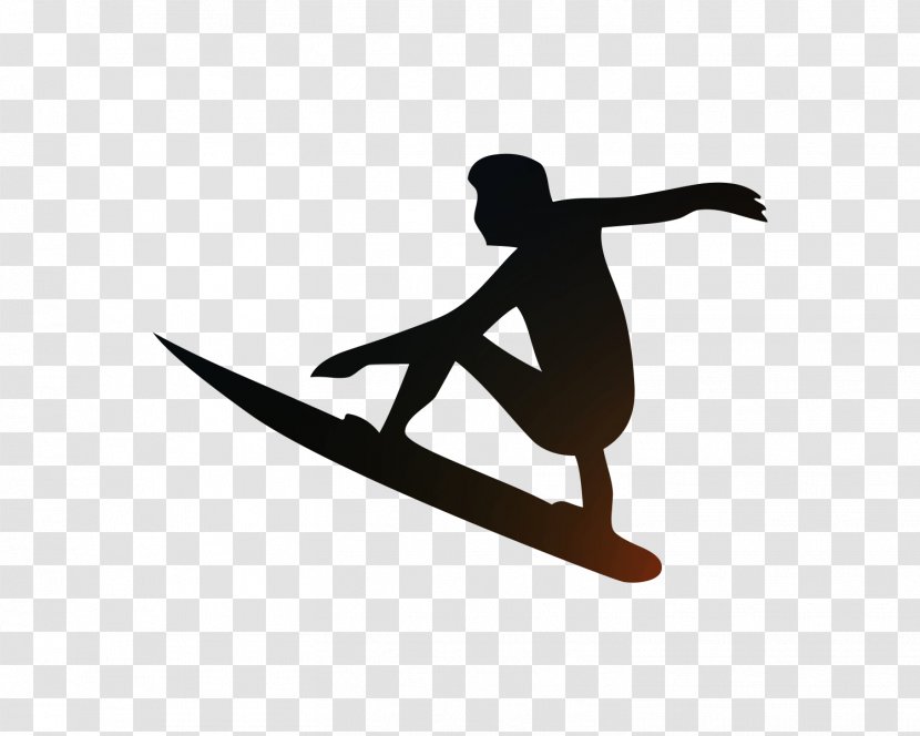 Surfing Wind Wave Silhouette Surfboard - Surface Water Sports Transparent PNG