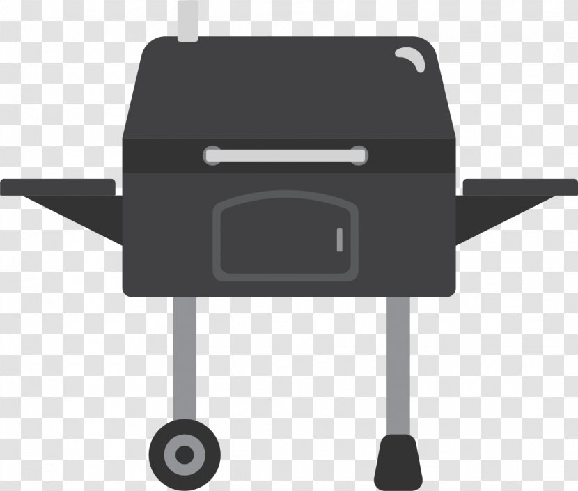 Barbecue Churrasco Euclidean Vector - Black - Special Transparent PNG