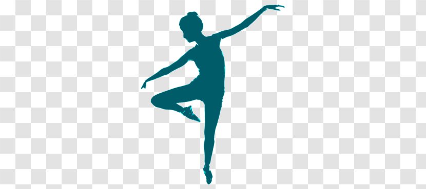 Ballet Dancer Silhouette Modern Dance Arabesque - Balance - Troupe Transparent PNG