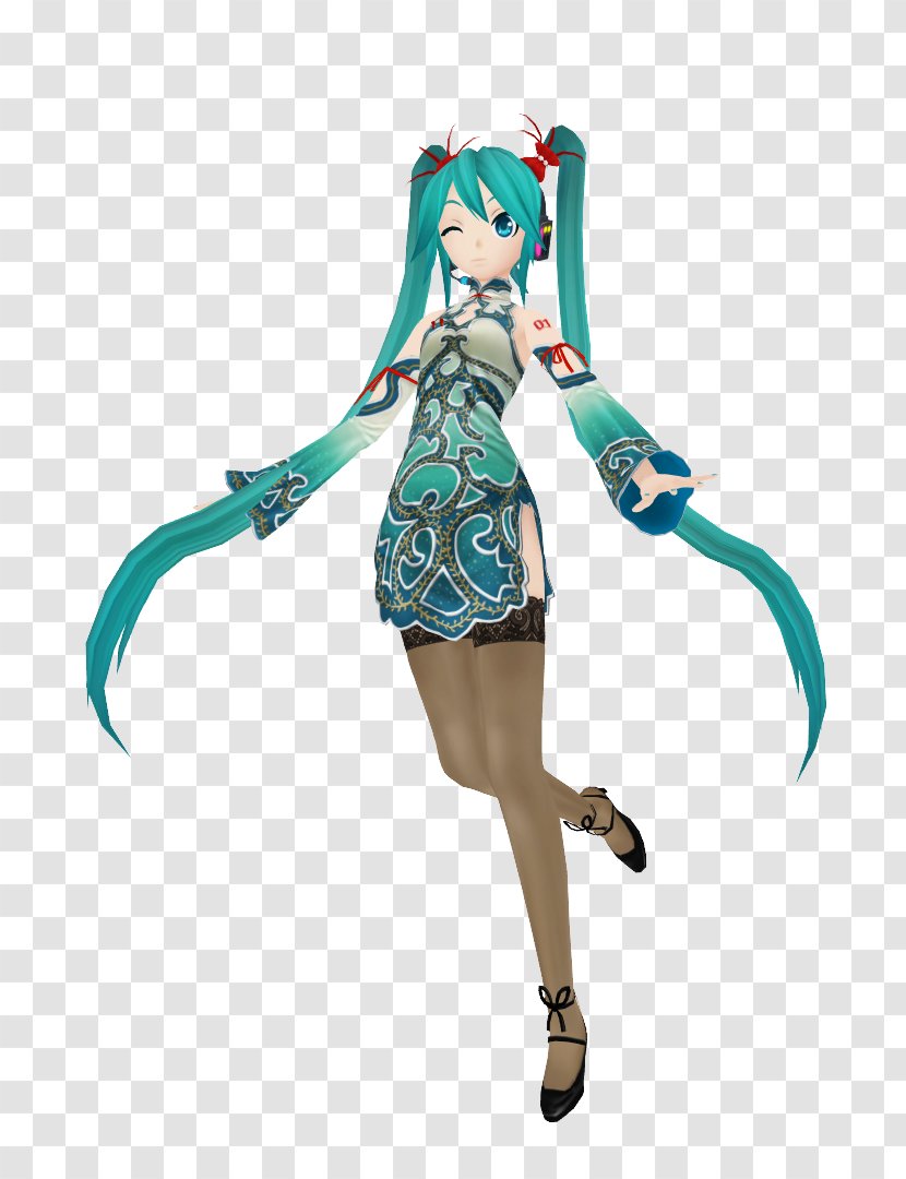 Hatsune Miku: Project DIVA 2nd Miku Diva F MikuMikuDance Download - Cartoon - Frame Transparent PNG