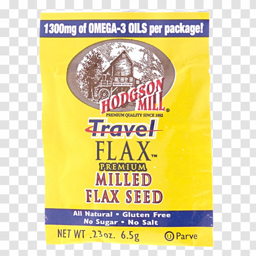 Flax Brand Seed Font - Yellow Transparent PNG
