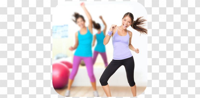 Dance Health Aerobics Aerobic Exercise Physical Fitness - Cartoon Transparent PNG