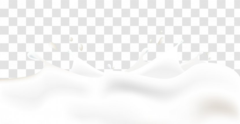 Black And White Pattern - Monochrome - Milk Splash Transparent PNG