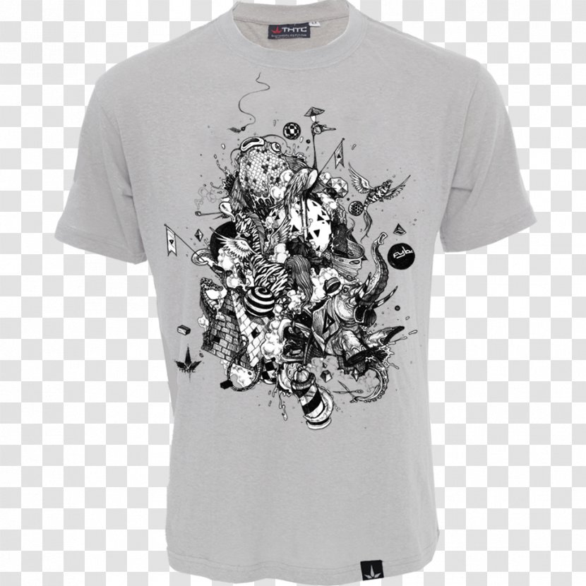 T-shirt Visual Arts Sleeve Neck - Tshirt Transparent PNG