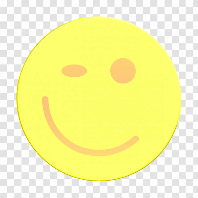 Emoji Icon Wink Icon Emoticons Icon Transparent PNG