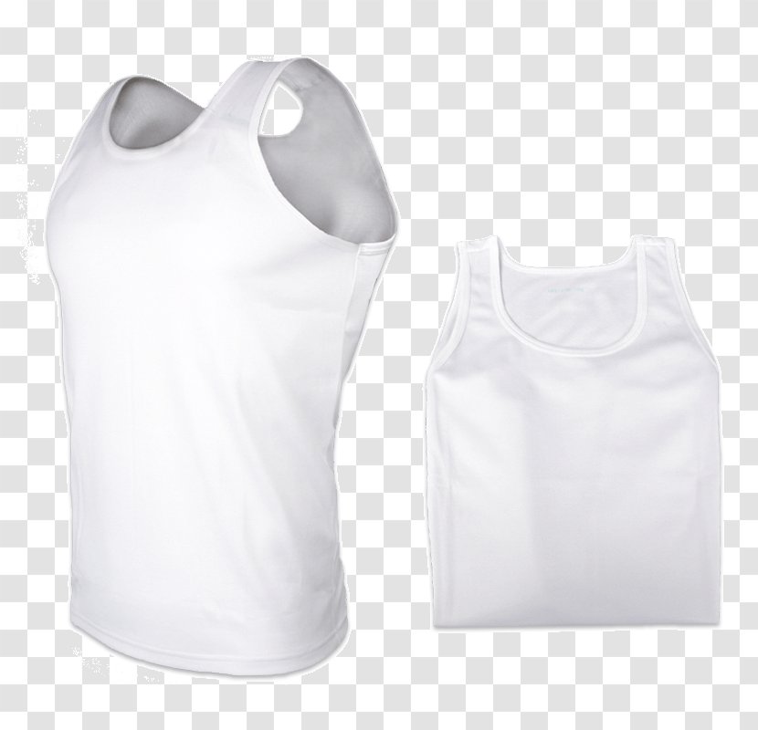 T-shirt Sleeveless Shirt Outerwear - Taobao Material Transparent PNG