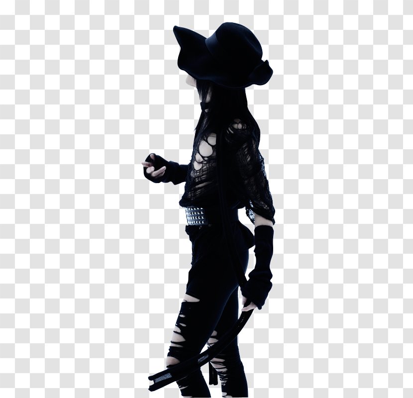 Silhouette - Black And White Transparent PNG