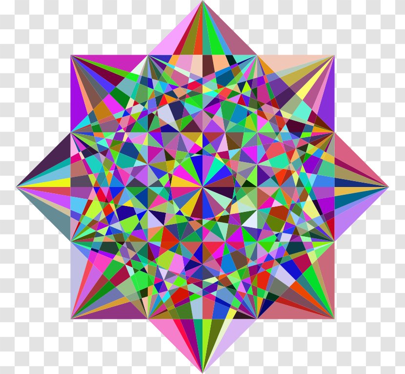 Star Polygon Triangle Geometry Transparent PNG