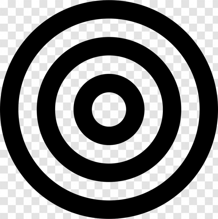 Clip Art Concentric Objects - Area - Shooting Target Transparent PNG
