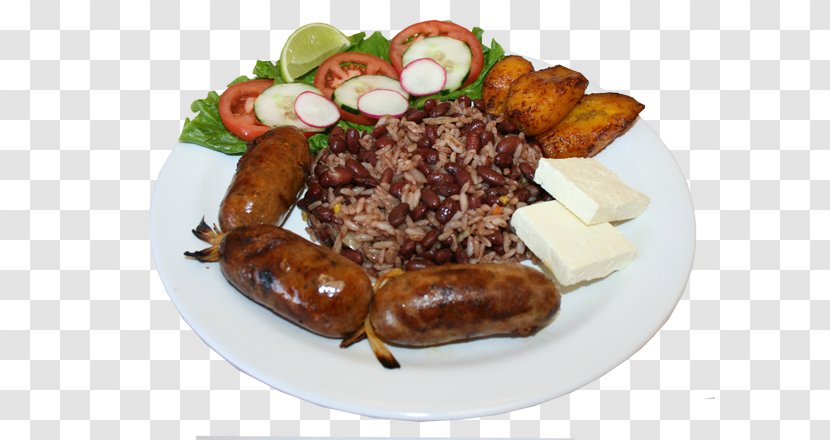 Salvadoran Cuisine Carne Asada Loukaniko Pupusa Asado - Delicious Sausage Transparent PNG