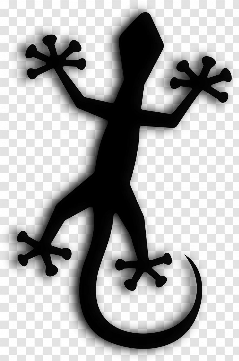 Silhouette Symbol Gecko Transparent PNG